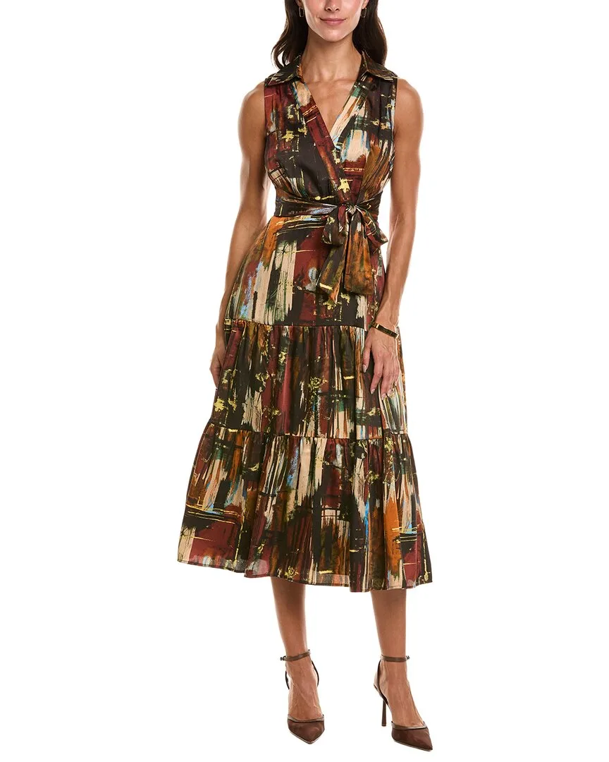 Printed Midi Dress