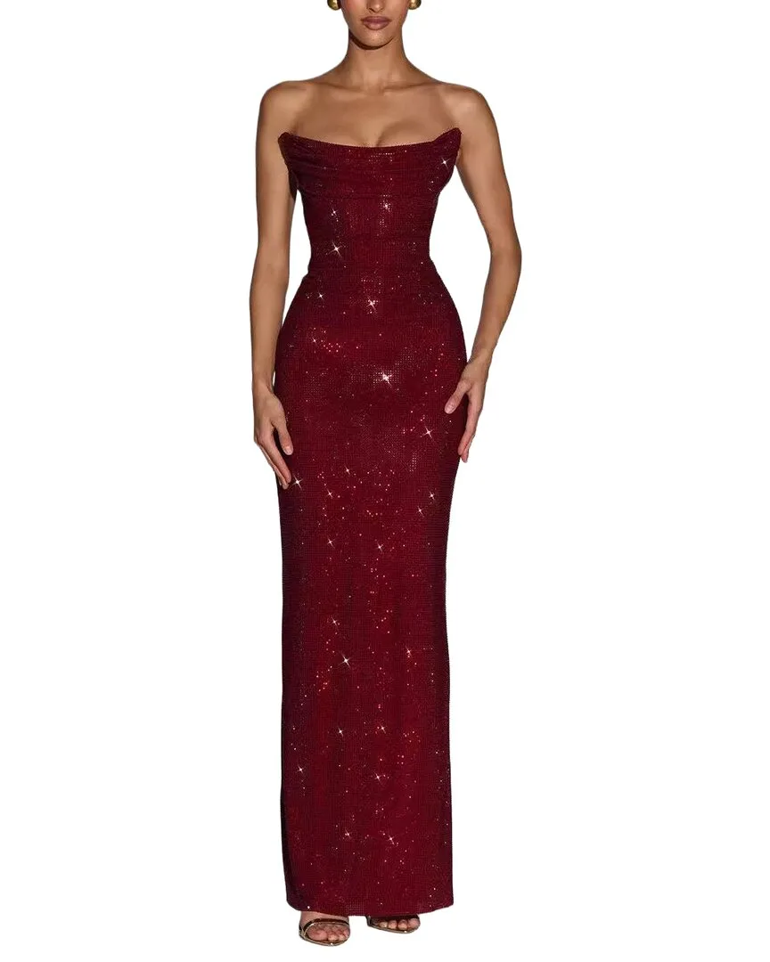 Embellished Maxi Dress