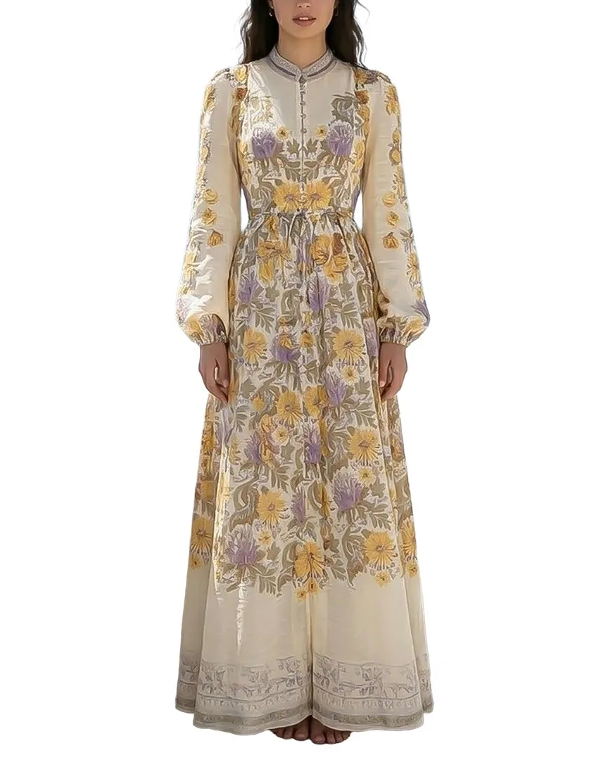 Printed Maxi Dress