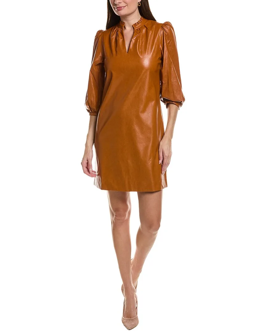 Sherri Vegan Leather Dress