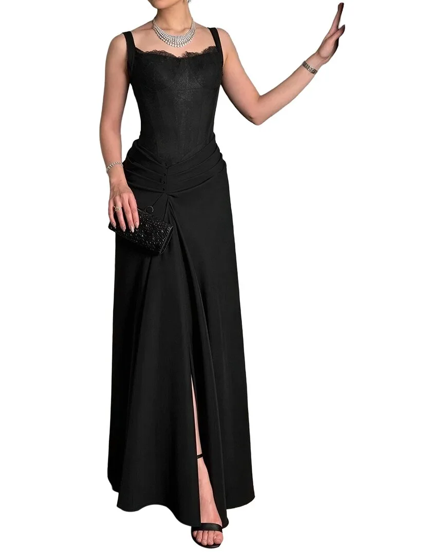Solid Maxi Dress