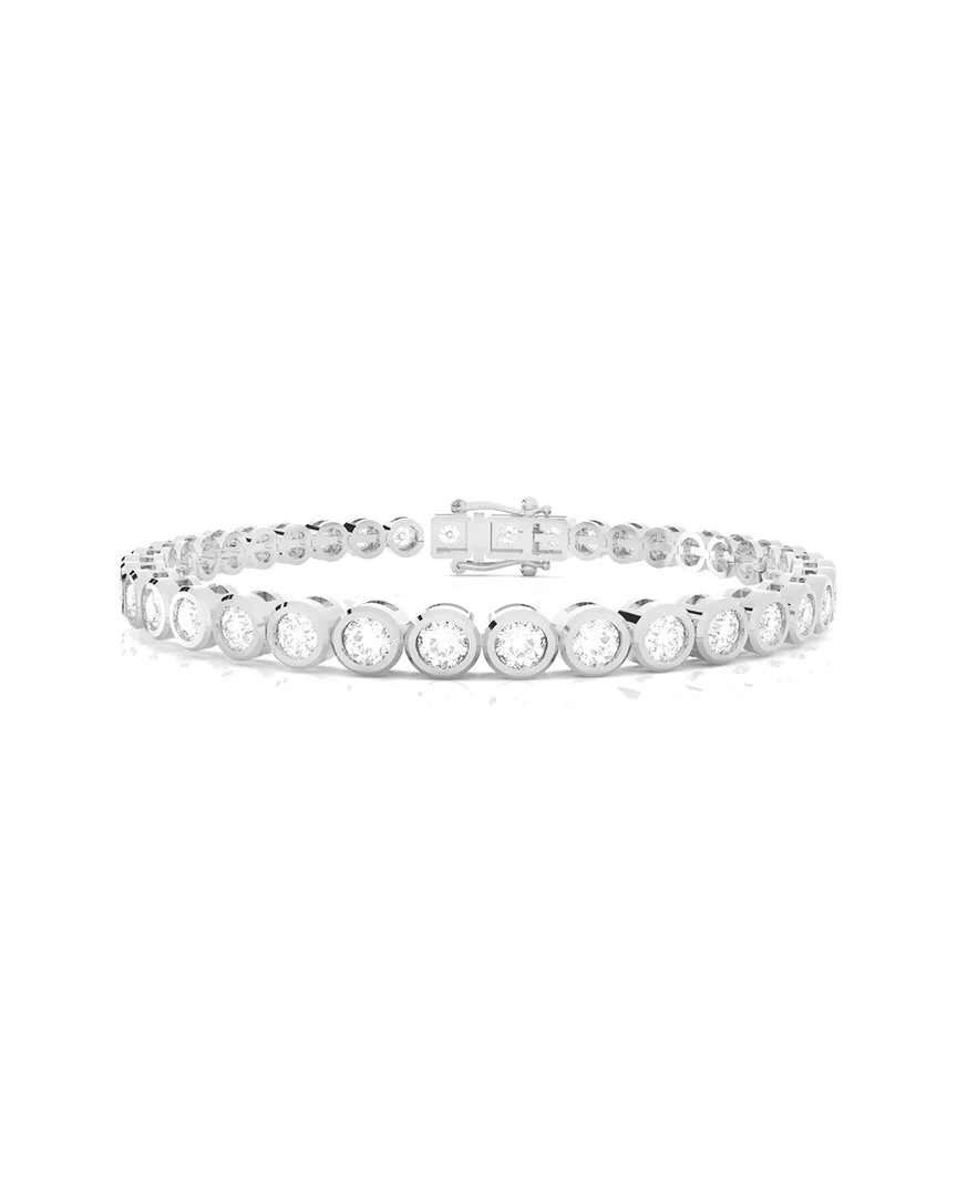 Silver 5.00 ct. tw. Lab-Grown Diamond Tennis Bracelet by Amairah