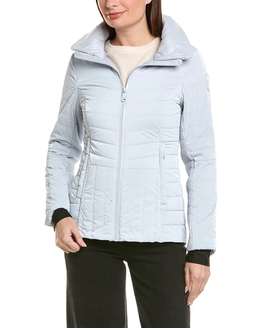 Channel Quilted Puffer Jacket