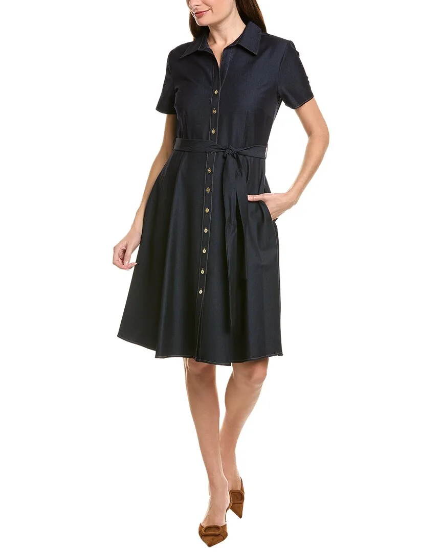 Nanette Lepore Short Sleeve Shirtdress
