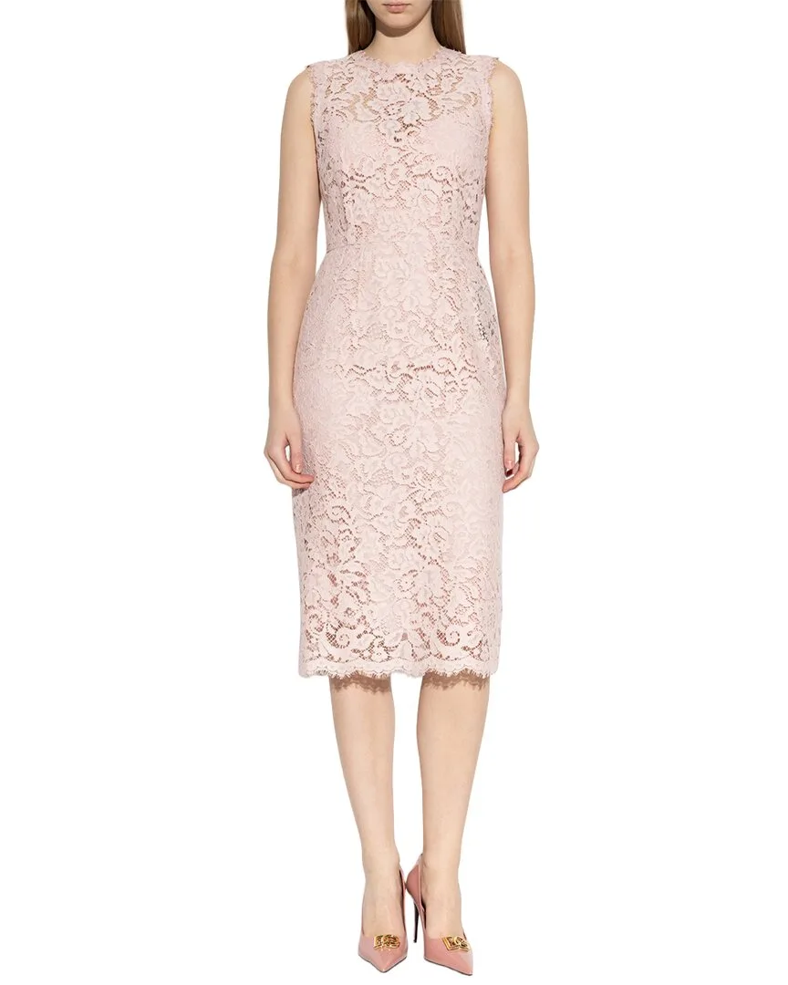 Sleeveless Lace Dress
