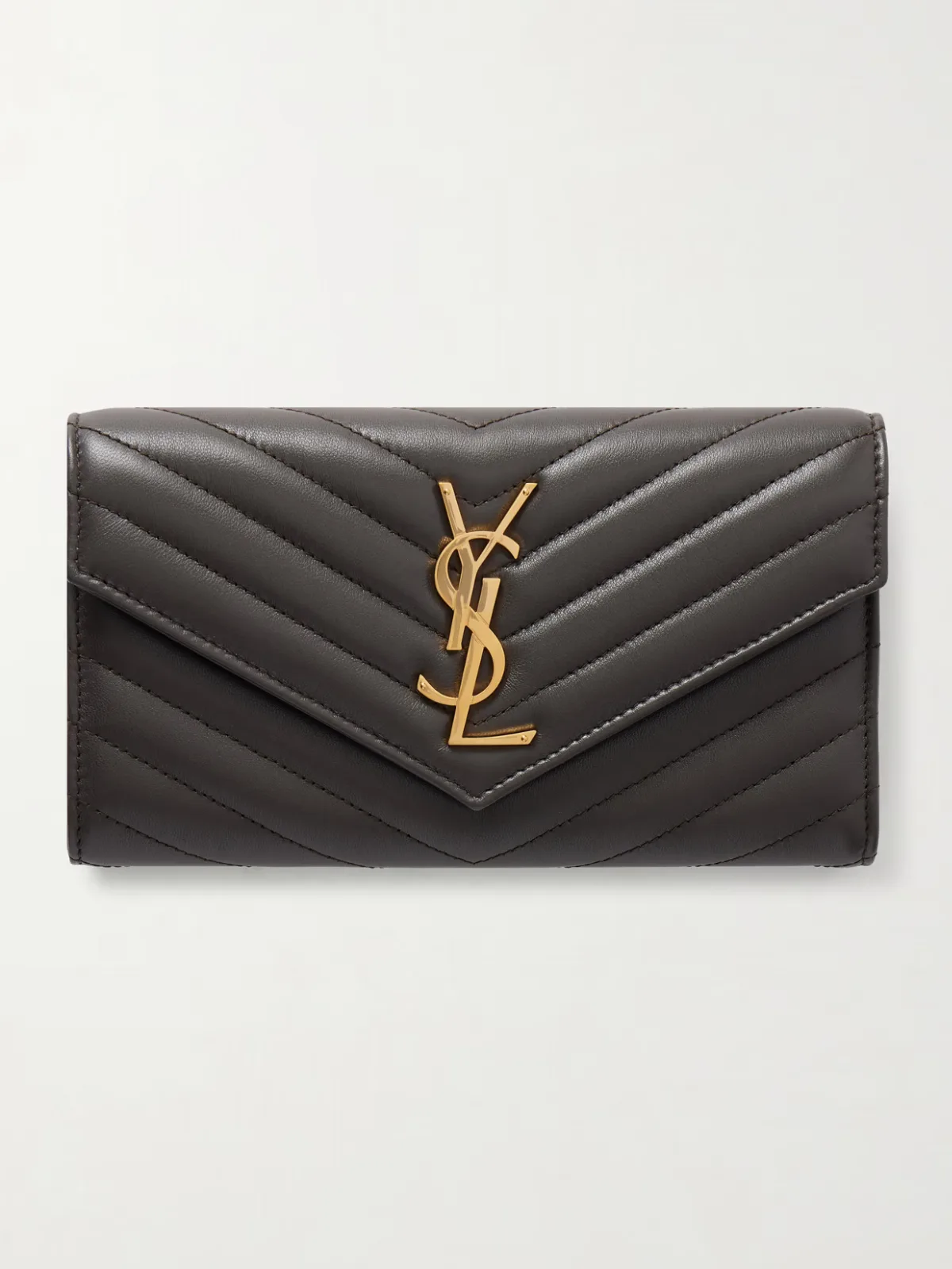 - Matelassé Leather Wallet -
