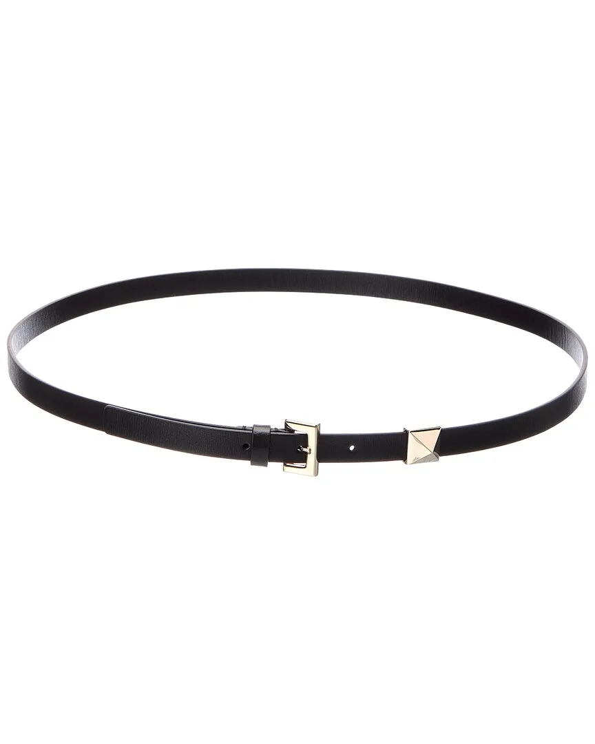 Vlogo Leather Belt by Valentino