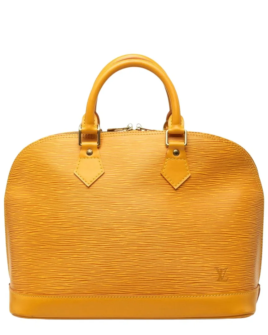 Yellow Leather Alma M52149 (authentic Pre-Loved)