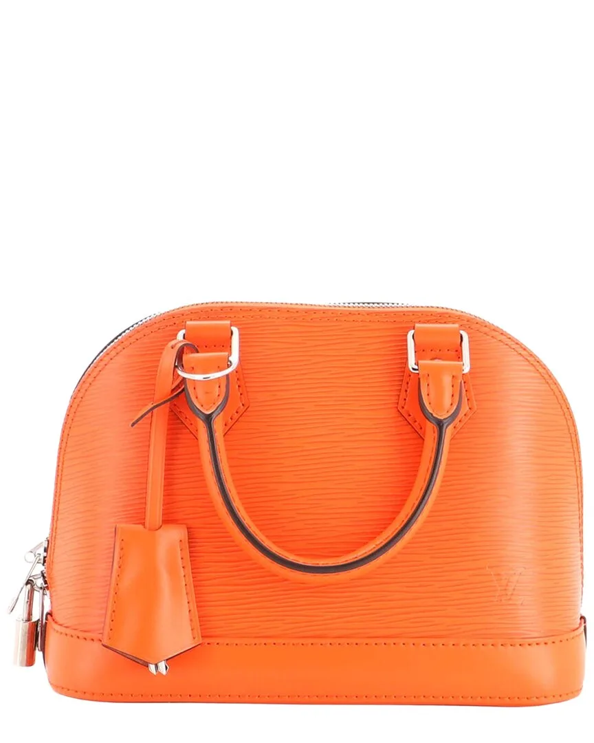 Orange Epi Leather Alma Bb (authentic Pre-Loved)