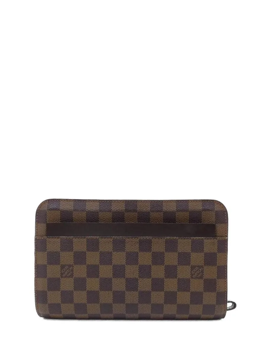 Brown Damier Saint Louis Clutch (authentic Pre-Loved)