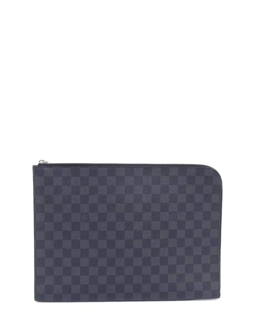 Grey Damier Graphite Pochette Jour Gm (authentic Pre-Loved)