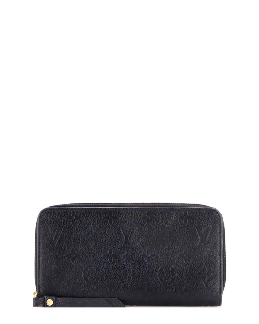 Black Monogram Empreinte Leather Zippy Wallet (authentic Pre-Loved)