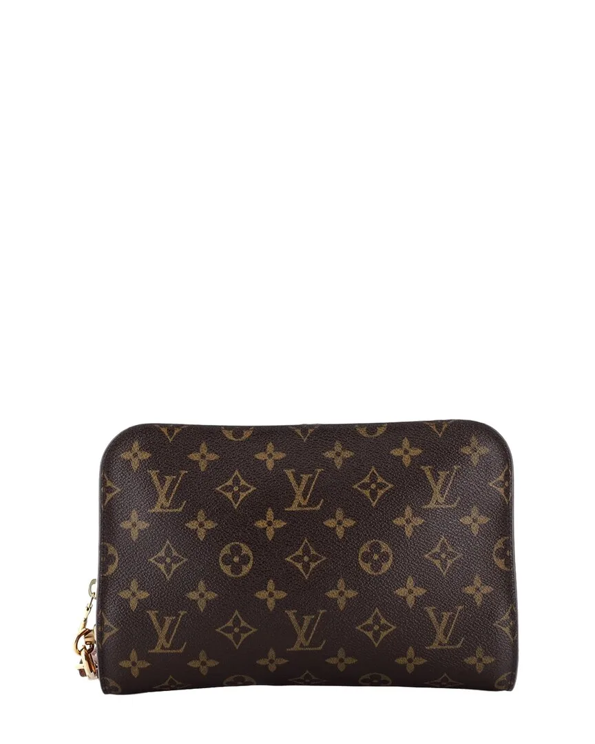 Brown Monogram Canvas Pochette Orsay (authentic Pre-Loved)