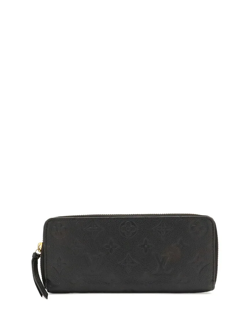 Black Monogram Empreinte Clemence Long Wallet (authentic Pre-Loved)