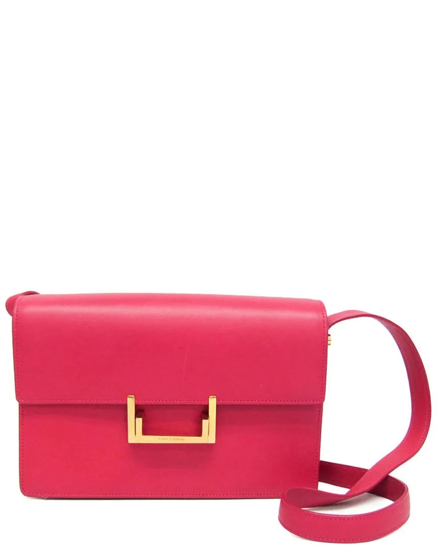 Pink Leather Shoulder Bag (authentic Pre-Loved)