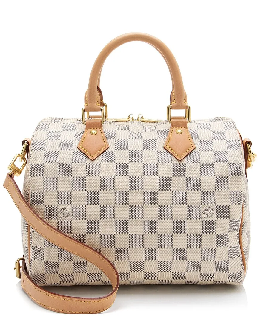 Blue Damier Azur Speedy Bandouliere 25 (authentic Pre-Loved)