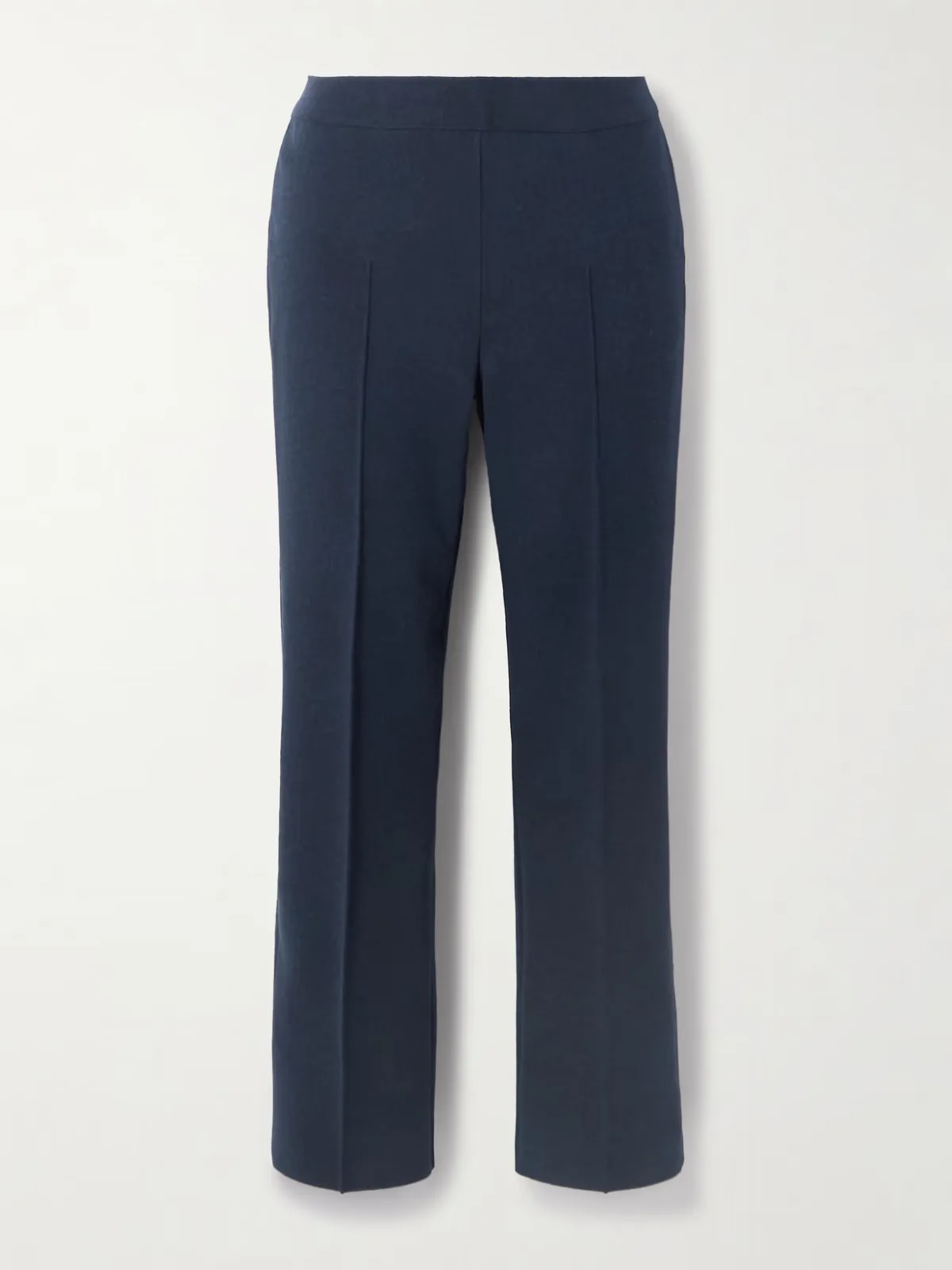 - Geo Louis Cotton-blend Straight-leg Pants -