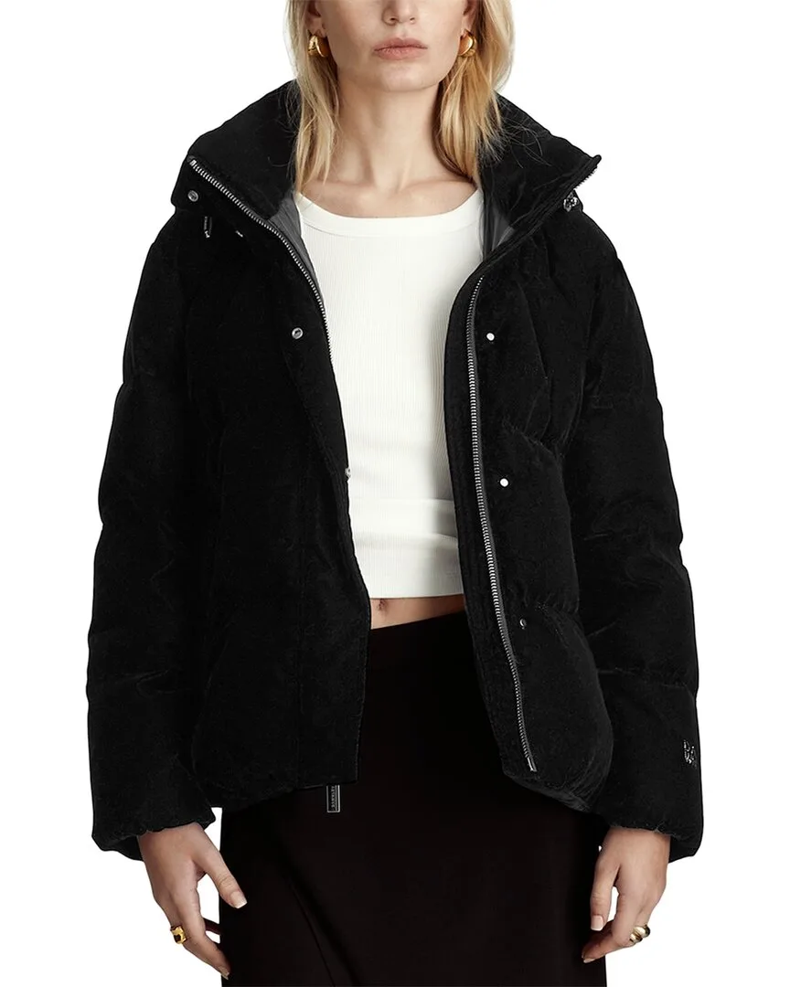 Chicago Velvet Down Coat