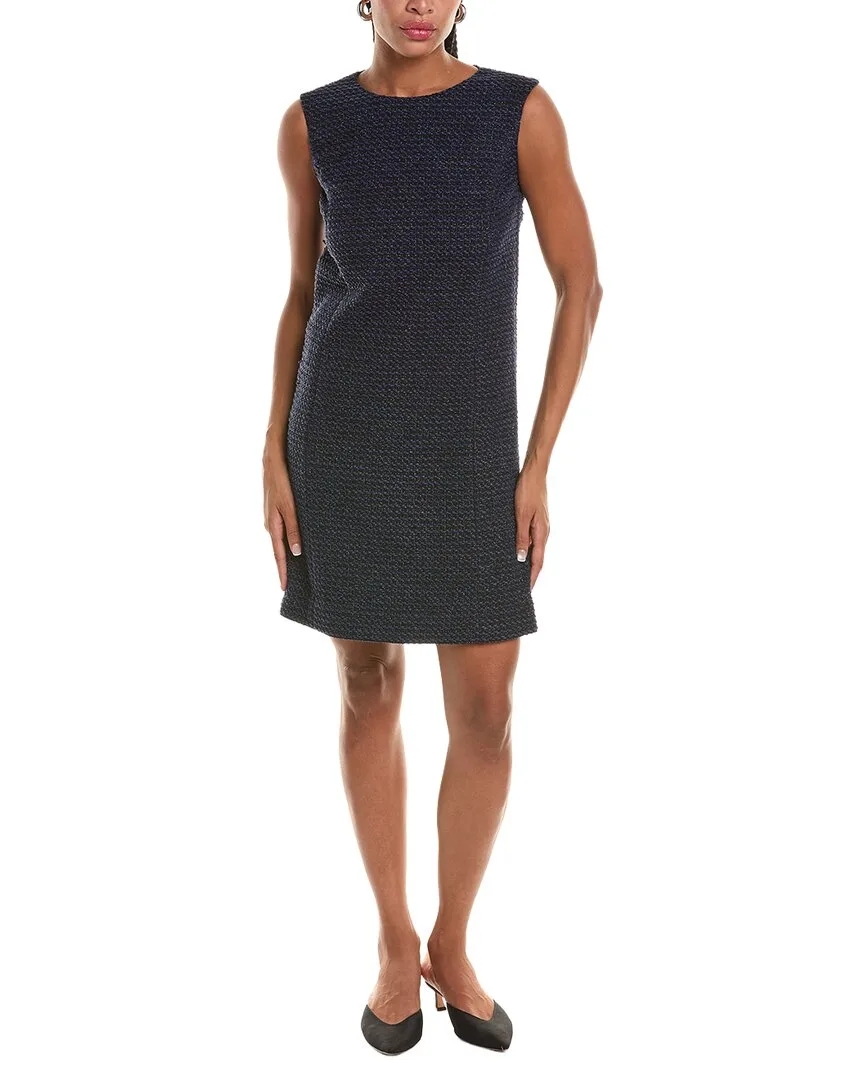 Lurex Tweed Shift Dress