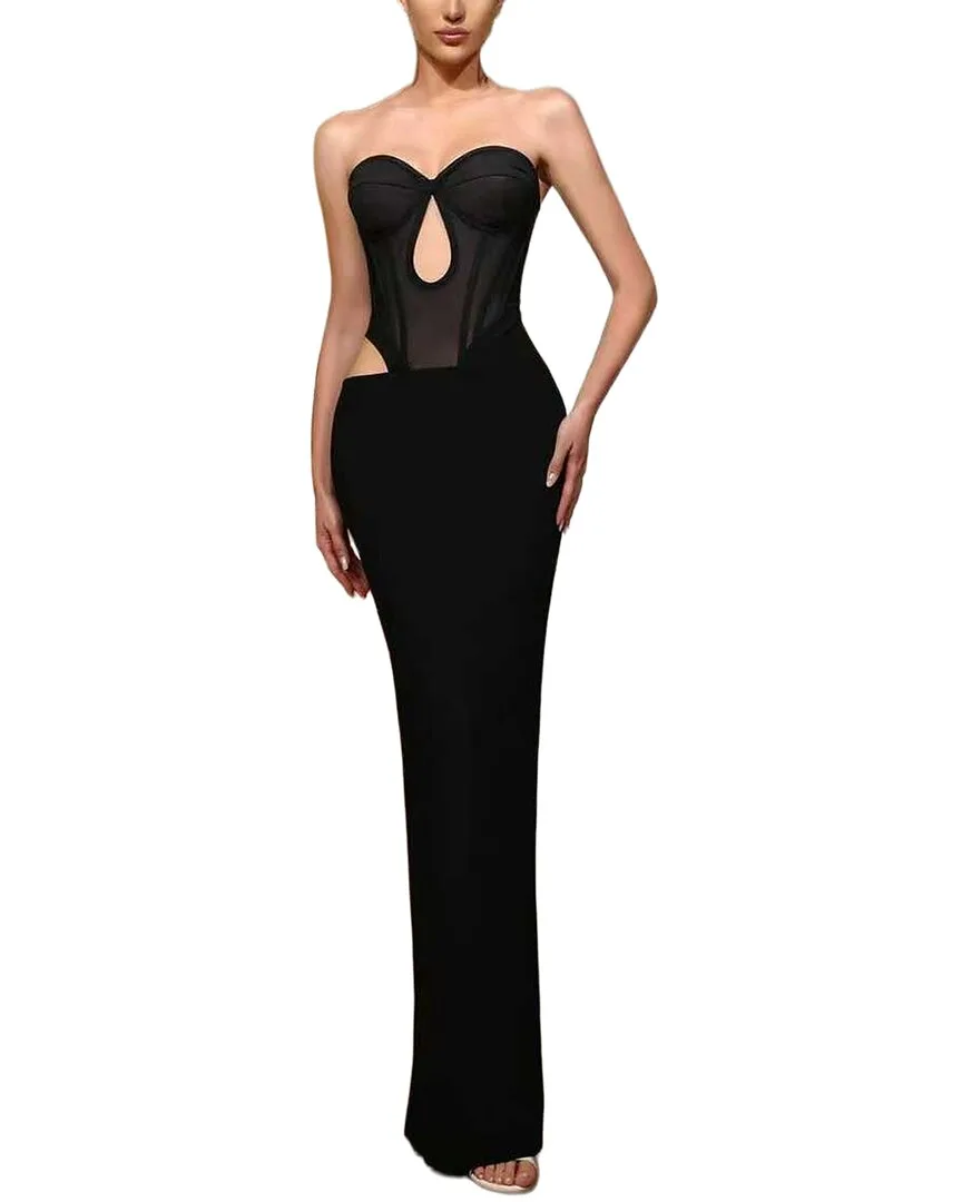 Sleeveless Solid Maxi Dress