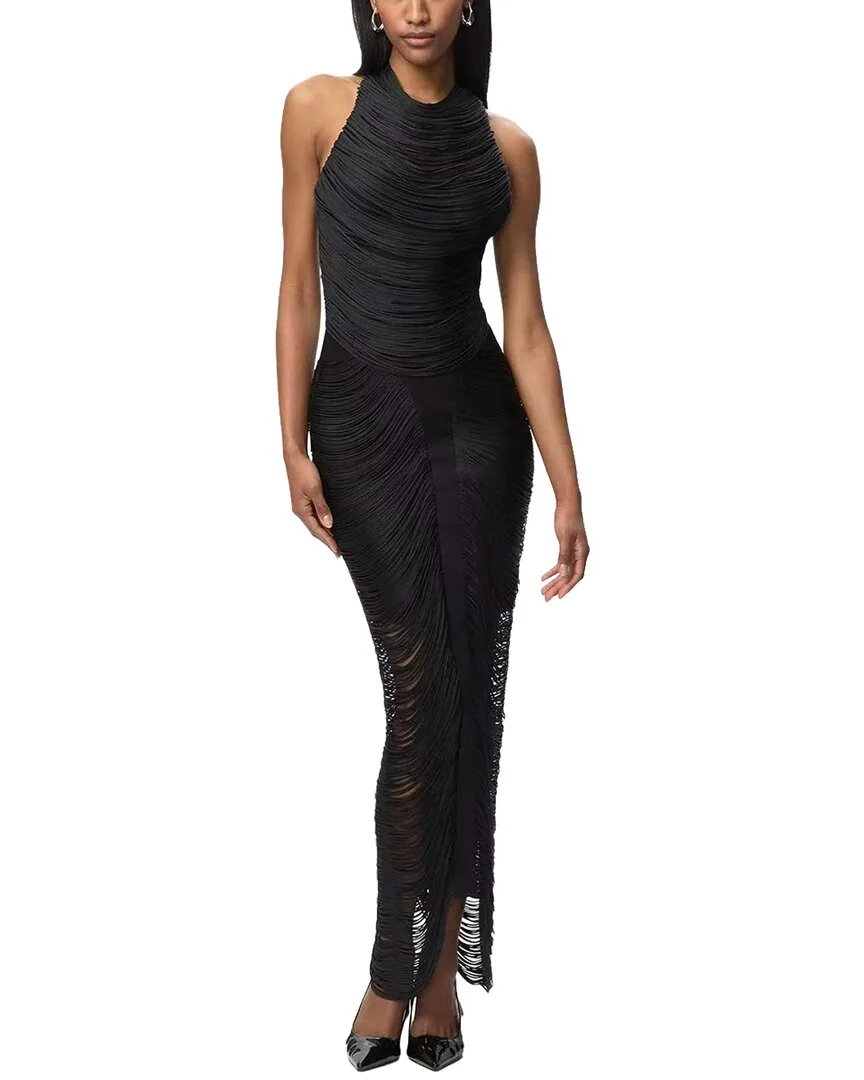 Sleeveless Solid Maxi Dress