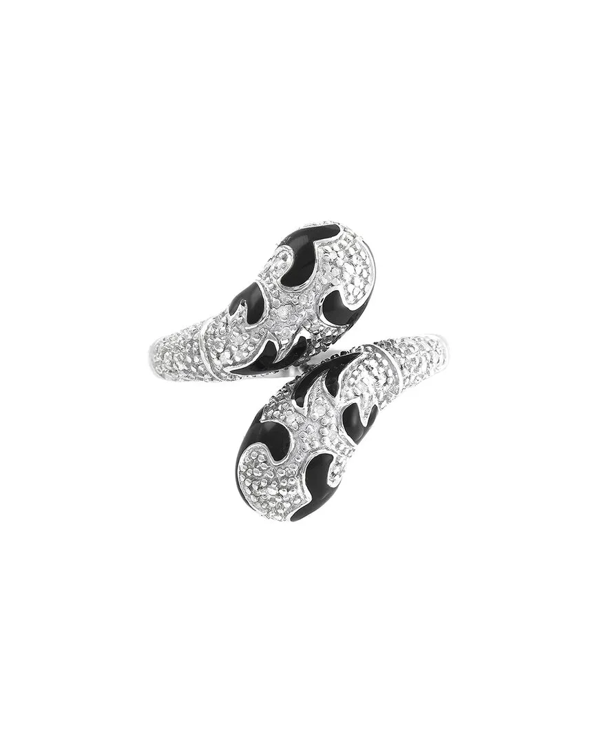 Silver 0.10 ct. tw. Diamond Ring by Diamond Select Cuts