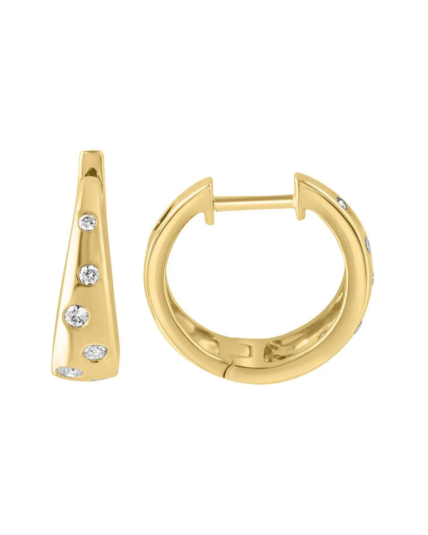 14K 0.22 ct. tw. Diamond Earrings