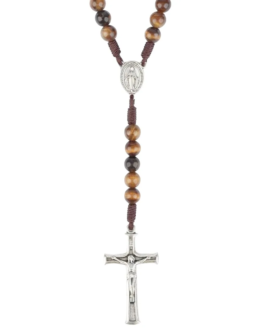 Stephen Oliver Silver Plated 76.20 ct. tw. Tiger Eye Necklace by Liv Oliver