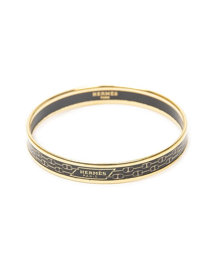 Plated Enamel Bangle (authentic Pre-Loved) by Herms