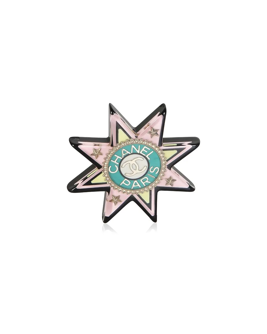 2017 Resin Star Brooch (authentic Pre-Loved) by CHANEL