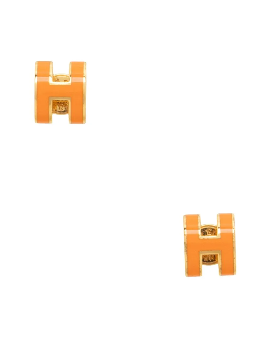 Mini H Pop Earrings (authentic Pre-Loved) by Herms