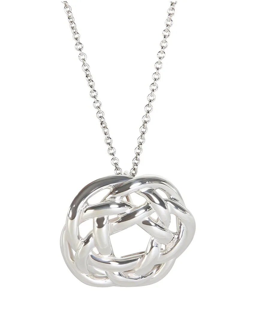 Celtic Knot Silver Pendant (authentic Pre-Loved) by Tiffany & Co.