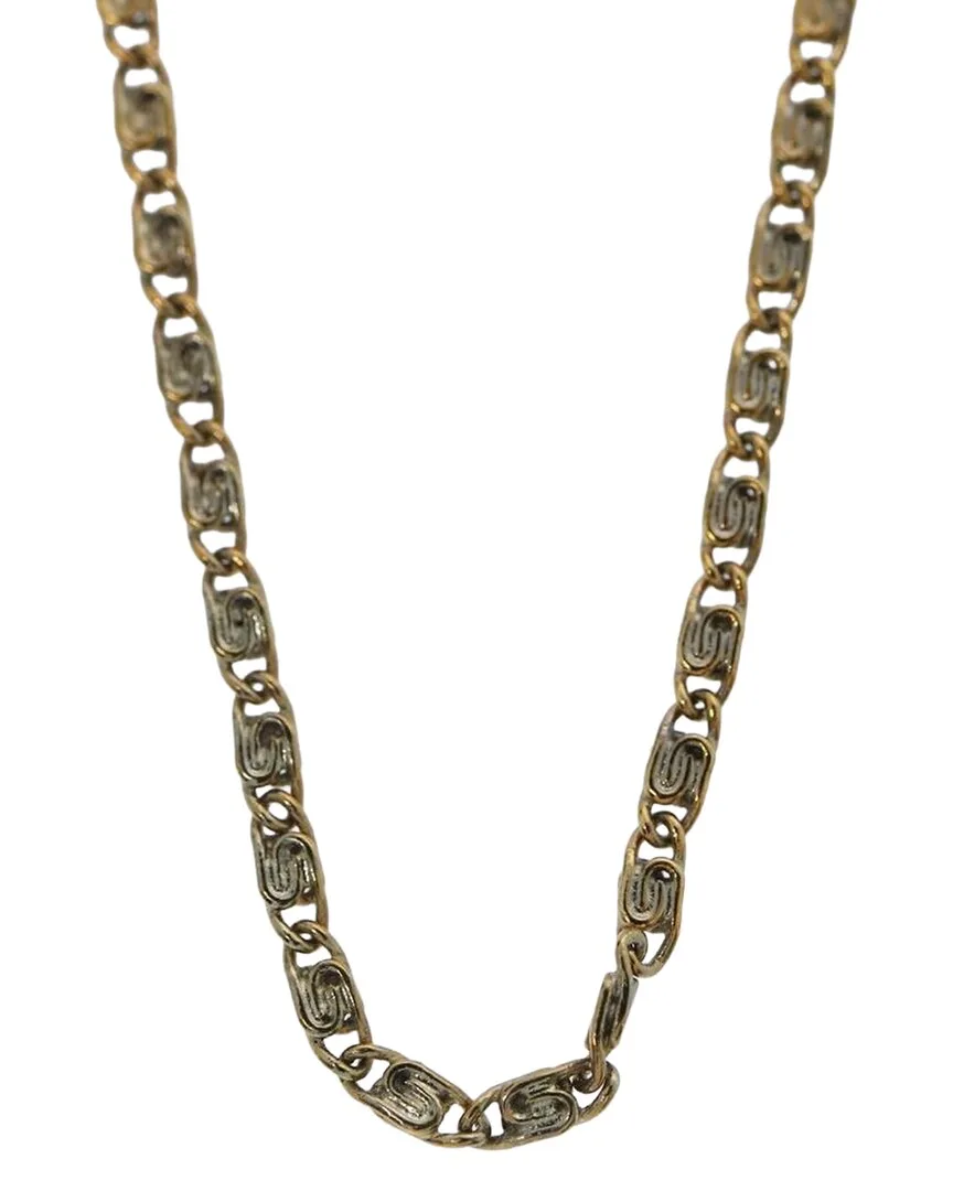 Christian Dior Plated Cd Pendant Necklace (authentic Pre-Loved) by Dior