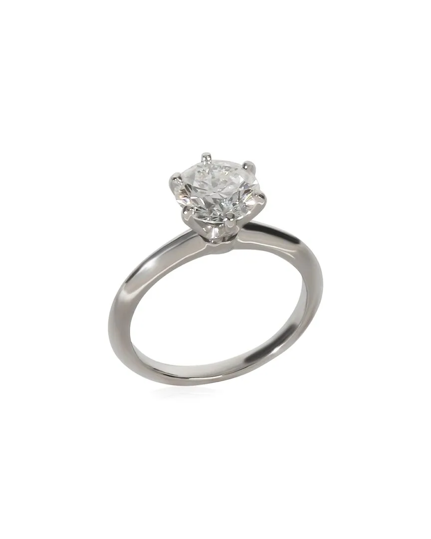 Platinum Diamond Engagement Ring (authentic Pre-Loved) by Tiffany & Co.