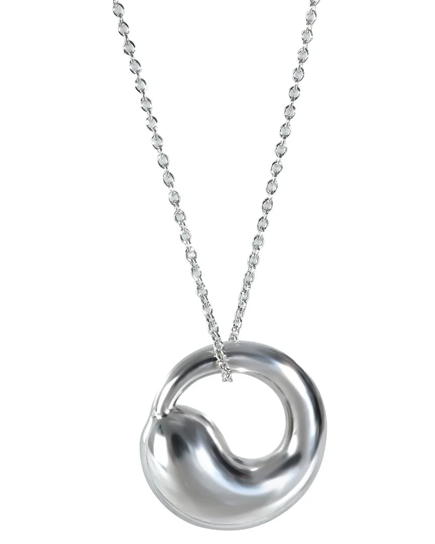 Elsa Peretti Eternal Circle Silver Pendant (authentic Pre-Loved) by Tiffany & Co.