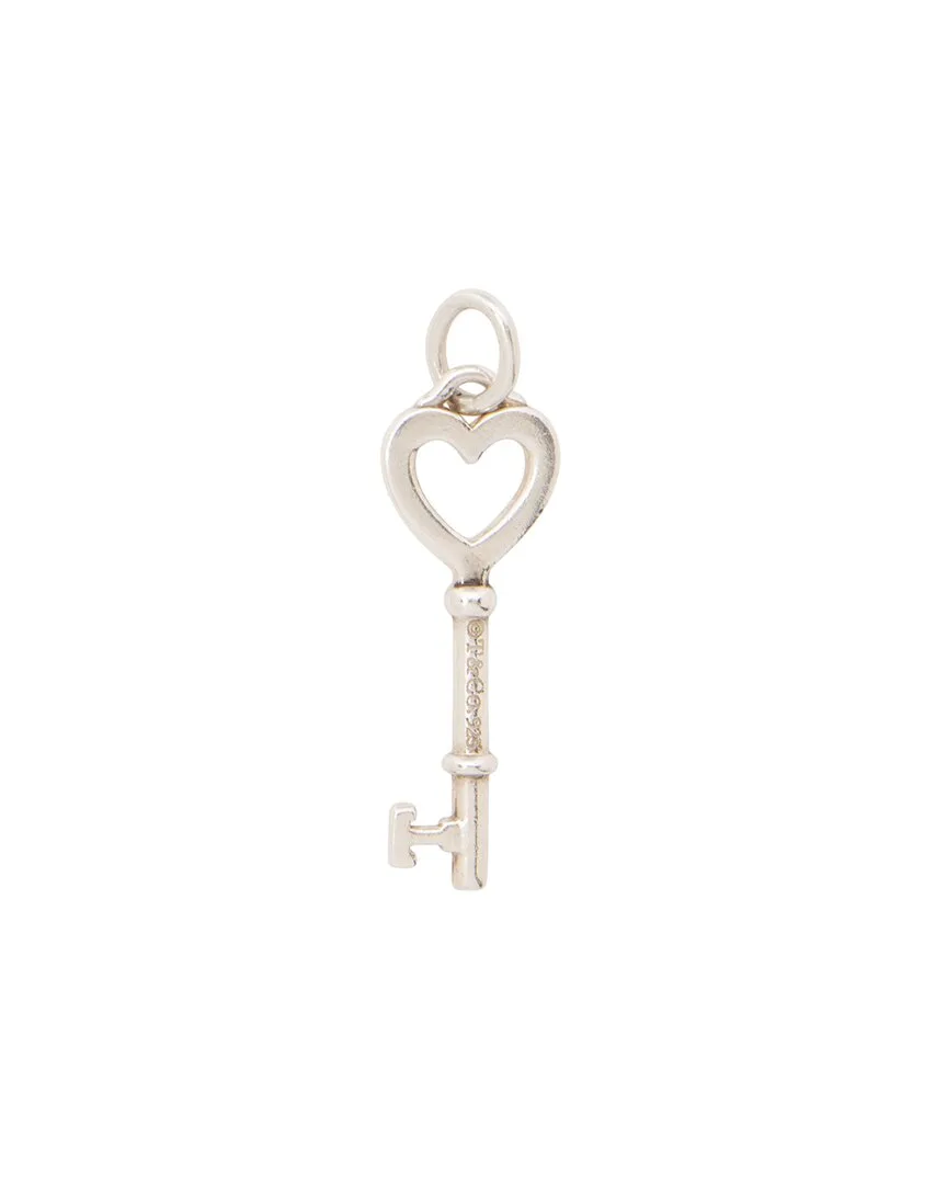 Tiffany & Co. Silver Heart Key Pendant (authentic Pre-Loved) by Tiffany & Co.