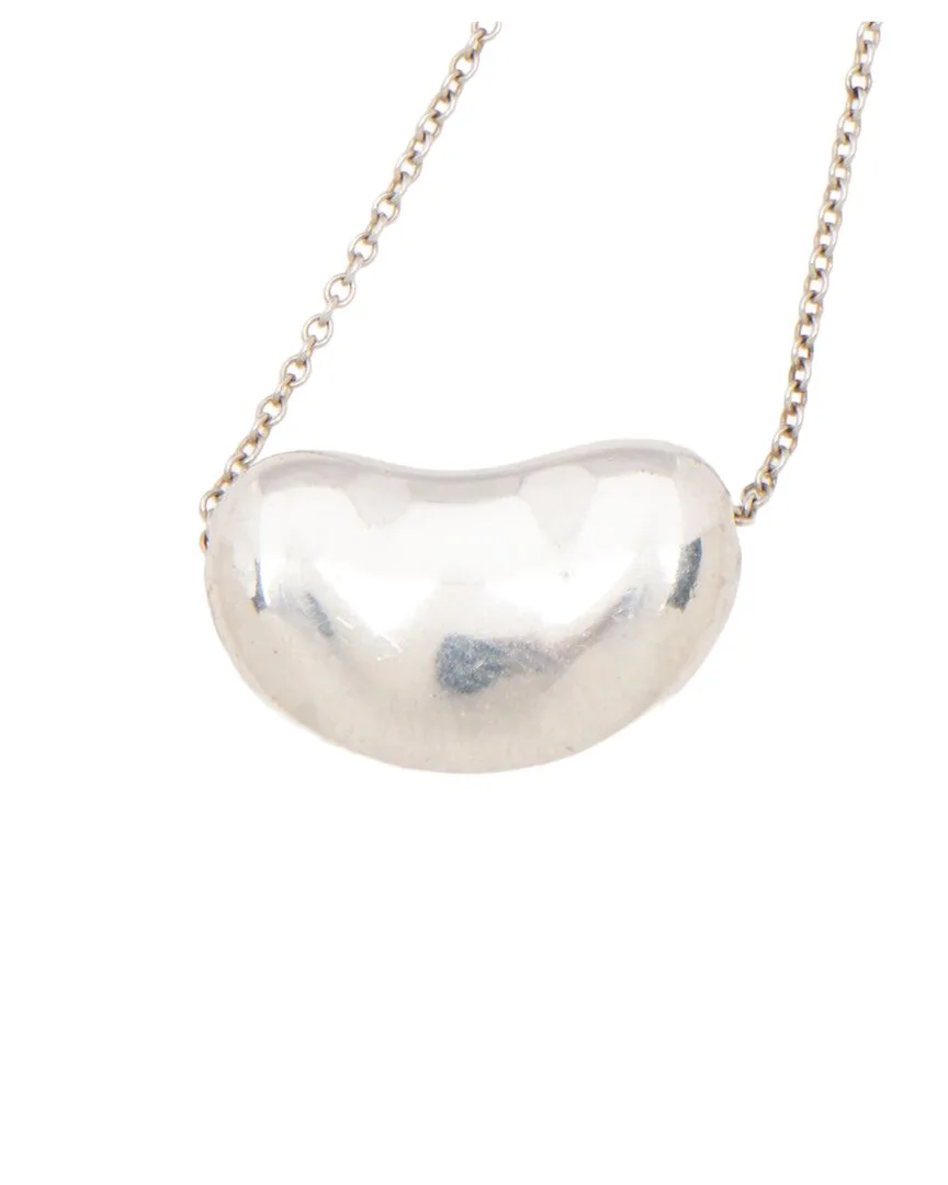 Tiffany & Co. Silver Elsa Peretti Bean 18Mm Necklace (authentic Pre-Loved) by Tiffany & Co.