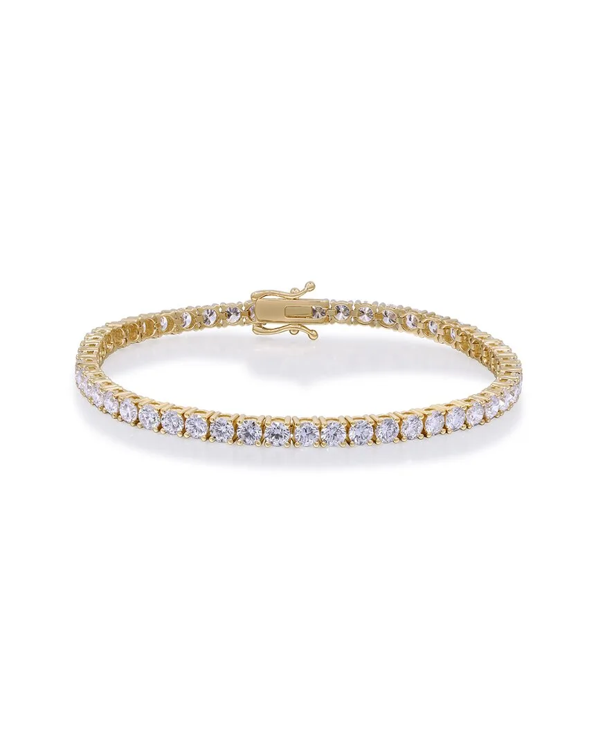 Tennis 14K 8.82 ct. tw. Lab-Grown Diamond Bracelet (authentic Pre-Loved) by Mygemma