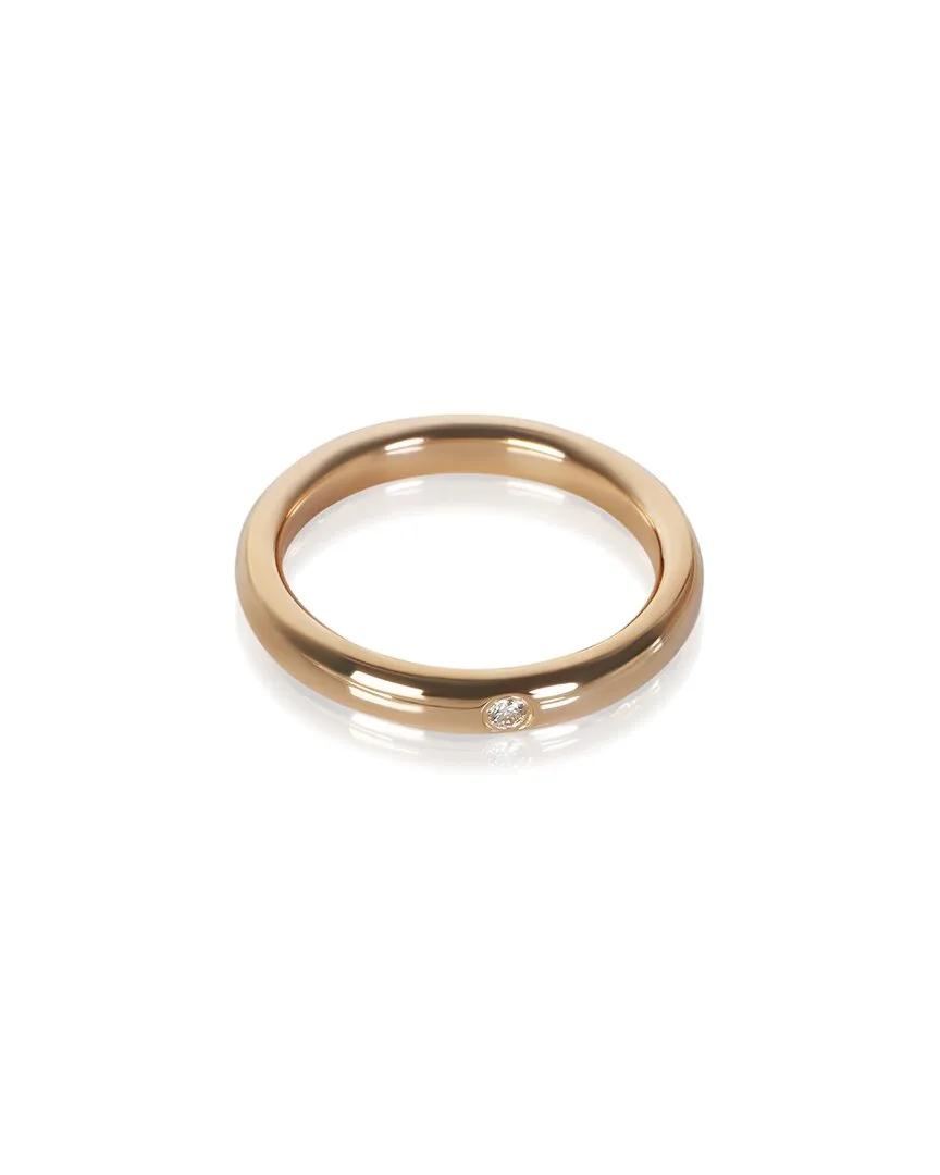 Tiffany & Co. Elsa Peretti 18K Rose Gold 0.02 ct. tw. Diamond Band (authentic Pre-Loved) by Tiffany & Co.