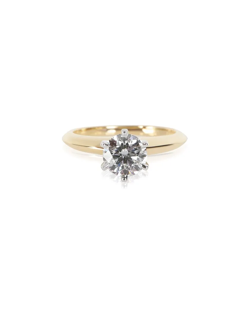 Tiffany & Co. Platinum Diamond Engagement Ring (authentic Pre-Loved) by Tiffany & Co.