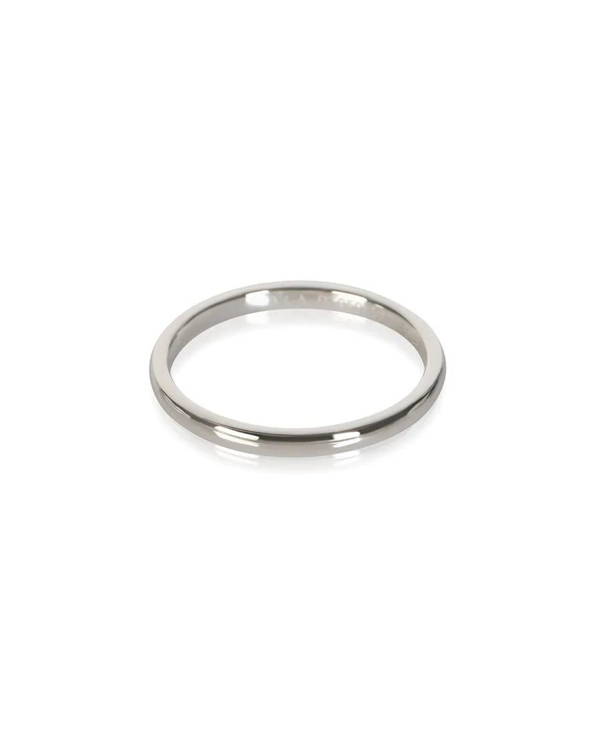 Van Cleef & Arpels Tendrement 2Mm Platinum Band (authentic Pre-Loved) by Van Cleef & Arpels