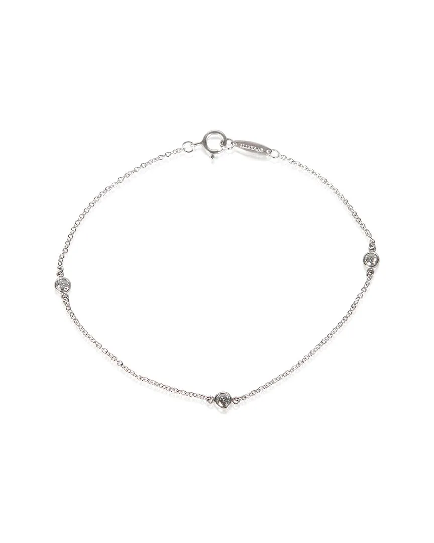 Tiffany & Co. Elsa Peretti Platinum 0.15 ct. tw. Diamond Bracelet (authentic Pre-Loved) by Tiffany & Co.
