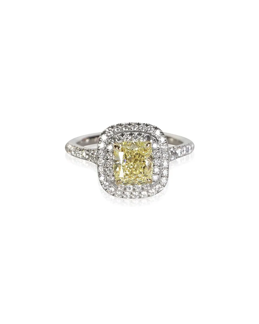 Soleste Platinum 0.38 ct. tw. Diamond Engagement Ring (authentic Pre-Loved) by Tiffany & Co.