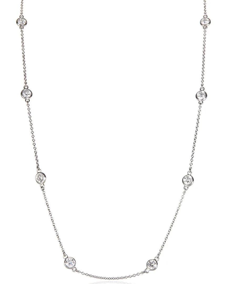 Elsa Peretti Platinum 1.54 ct. tw. Diamond Necklace (authentic Pre-Loved)