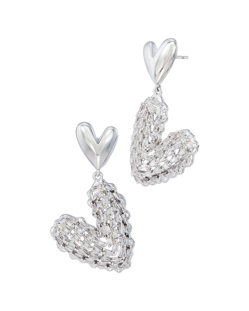 Savvy Cie Cz Dangle Earrings by Savvy Cie