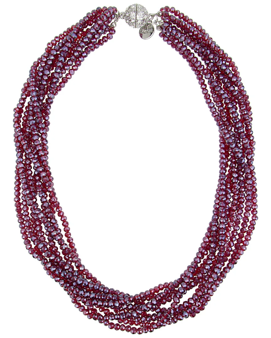 Glass Beaded Necklace by Saachi