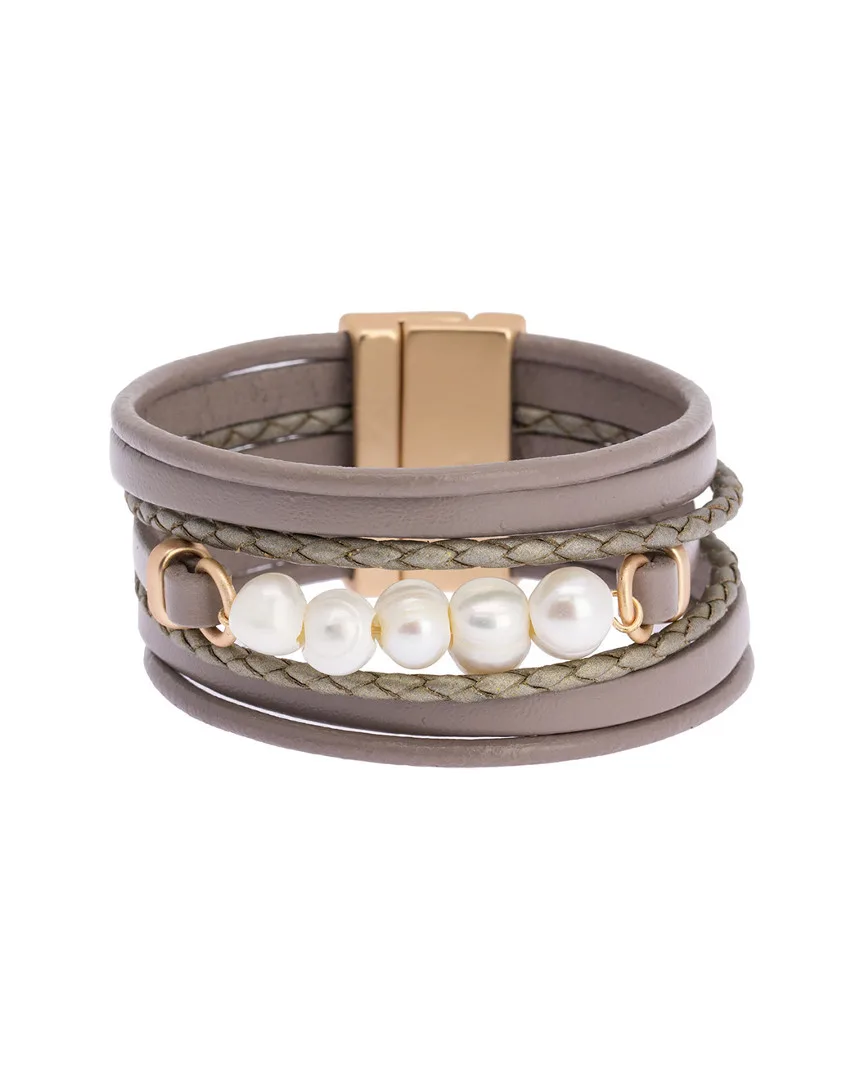 Essential Leather Bracelet by Saachi