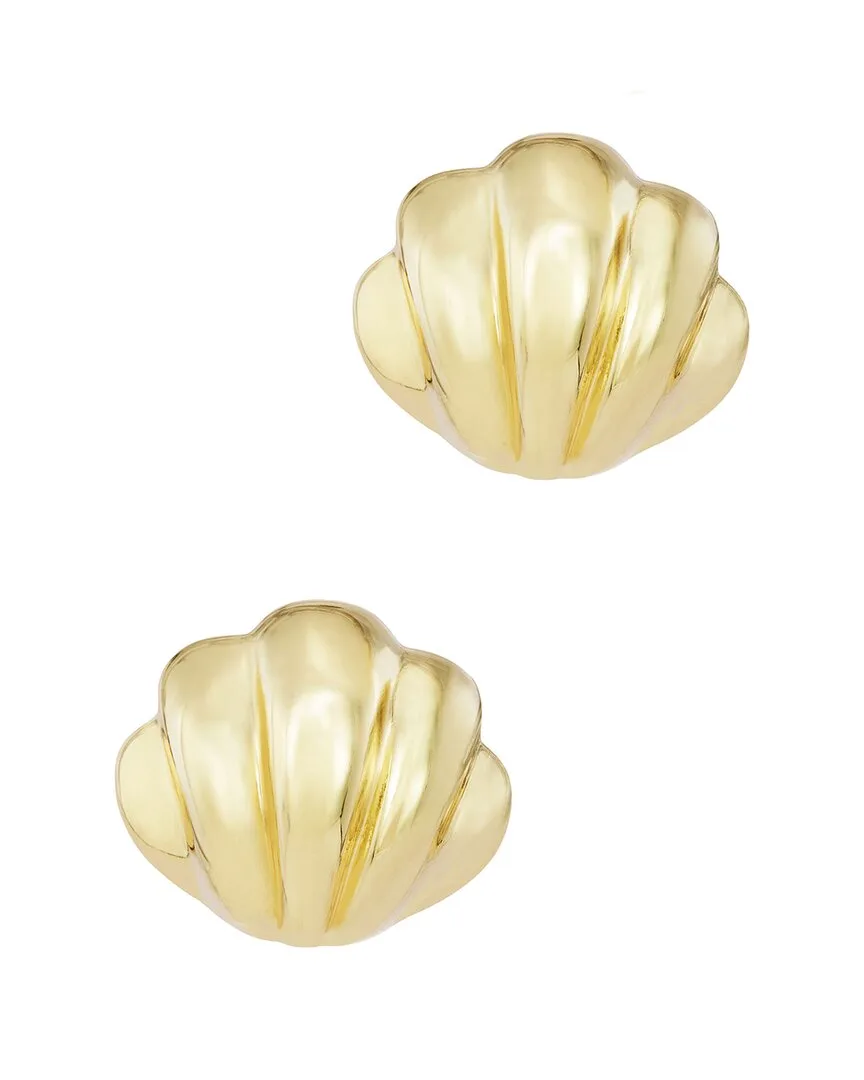 18K Plated Stud Earrings