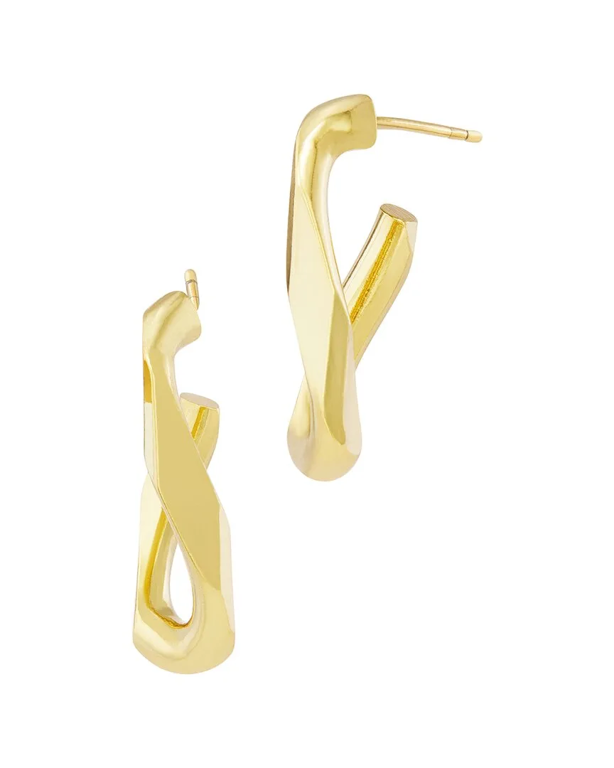 18K Plated Hoop Earrings