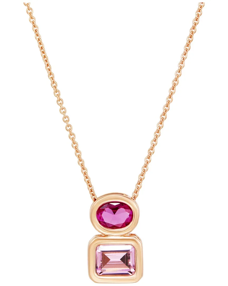 Silver CZ Pendant Necklace